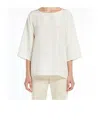 Weekend Max Mara Womens White Livorno Embroidered-sleeve Cotton-jersey T-shirt In White