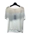 Weekend Max Mara Open-necked Black Shirt In White