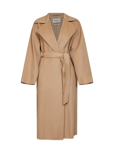 Weekend Max Mara Operoso Coat In Beige