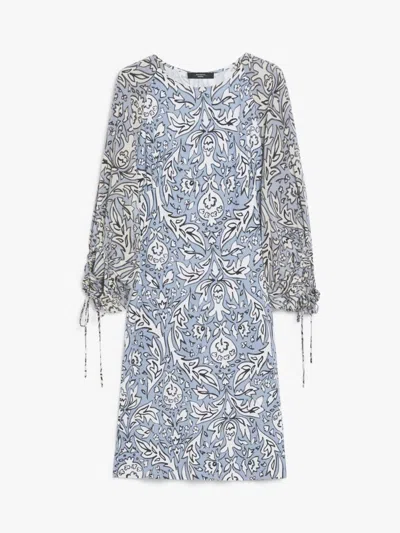 Weekend Max Mara Orata Jersey Dress Lilac