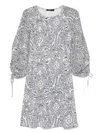 Weekend Max Mara Orata Midi Dress In Multi
