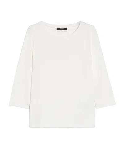 WEEKEND MAX MARA WEEKEND MAX MARA MULTIA CREWNECK LONG-SLEEVED TOP