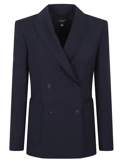 Weekend Max Mara Ornati Jacket In Blue