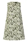 Weekend Max Mara Ornati Printed Cotton Dress In Lilac