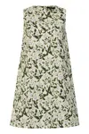 Weekend Max Mara Ornati Printed Cotton Dress In Purple