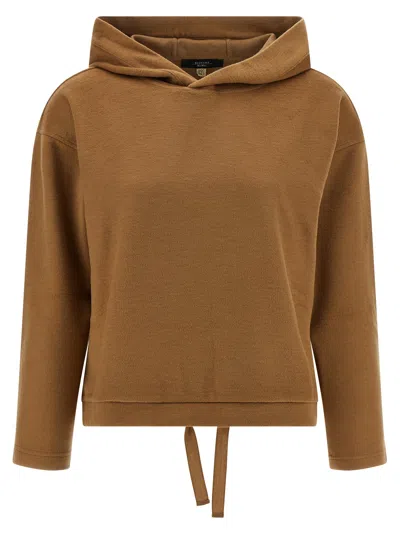 Weekend Max Mara 'oscuri' Sweatshirt In Sand