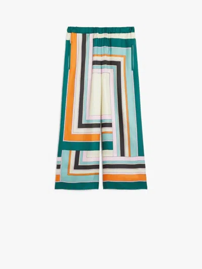 WEEKEND MAX MARA WEEKEND MAX MARA OTTAVO LONG TROUSER MULTICOLOUR