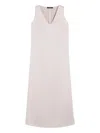 Weekend Max Mara Ottelia V-neck Midi Dress In Pink