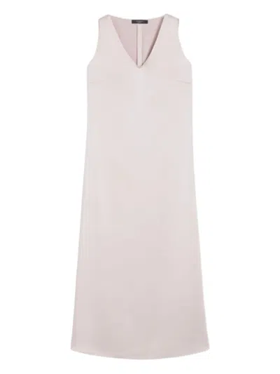 WEEKEND MAX MARA OTTELIA V-NECK MIDI DRESS