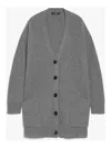 Weekend Max Mara Over In Wool Viscose And Cashmere In Grey