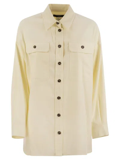 WEEKEND MAX MARA OVERSIZED BUTTONED LONG-SLEEVED SHIRT