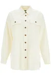 Weekend Max Mara Woman Shirt Ivory Size 10 Cotton In White