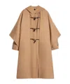 Weekend Max Mara Oversized Wool Coat In Nude
