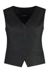 WEEKEND MAX MARA PACCHE SINGLE-BREASTED VEST