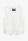 Weekend Max Mara Pace Sleeveless Linen Waistcoat In Multi