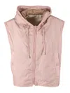 Weekend Max Mara Padded Waistcoat In Pink