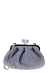 Weekend Max Mara Palmas - Raffia-effect Pastry Bag