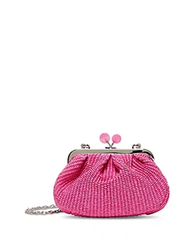 Weekend Max Mara Palmas The Small Pasticcino Bag In Fuchsia