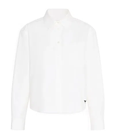 Weekend Max Mara Panetto Button-up Shirt In White