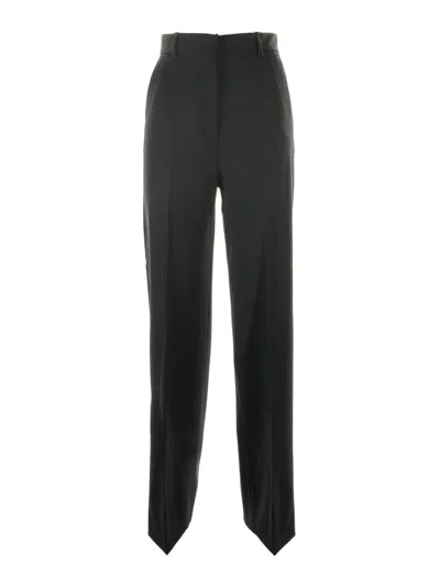 Weekend Max Mara Navy Blue Orbit -waisted Trousers