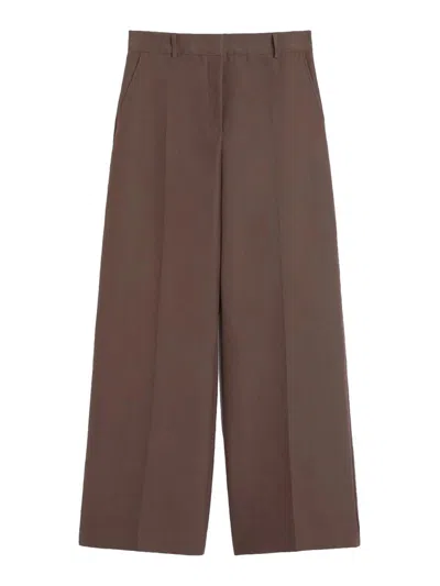 Weekend Max Mara Pants In Brown