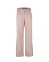 Weekend Max Mara Powder Pink Visual Trousers In Pink