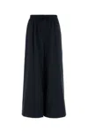 Weekend Max Mara Elmo Wide-leg Pant In Luxurious Wool In Blue
