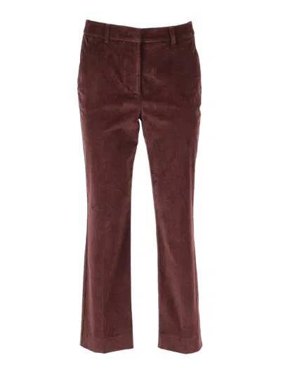 Weekend Max Mara Marruca Corduroy Trousers In Brown