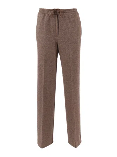 Weekend Max Mara Pants In Brown