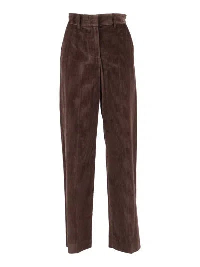 Weekend Max Mara Pants In Brown