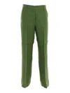 Weekend Max Mara Malizia Long Trouser In Green