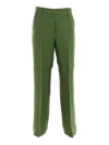 Weekend Max Mara Malizia Long Trouser In Green