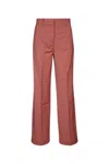 Weekend Max Mara Visual Trousers Featuring Pockets In Nera