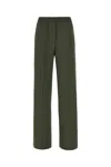 Weekend Max Mara Stretch Polyester Blend Pants With Military Inspiration In Unform
