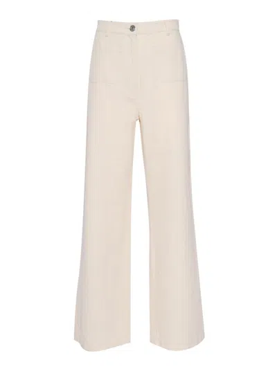 Weekend Max Mara Pants In White