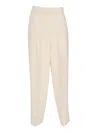 Weekend Max Mara Ronchi Long Trousers In White
