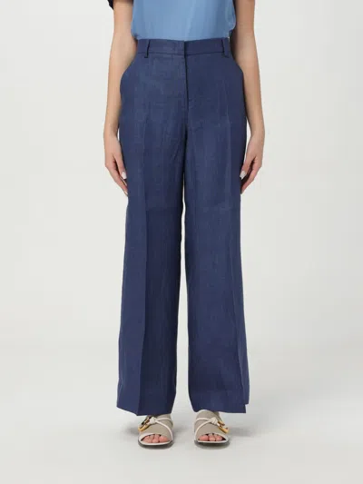 Weekend Max Mara Pants Woman  In Blue