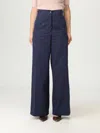 Weekend Max Mara Pants Woman  In Blue