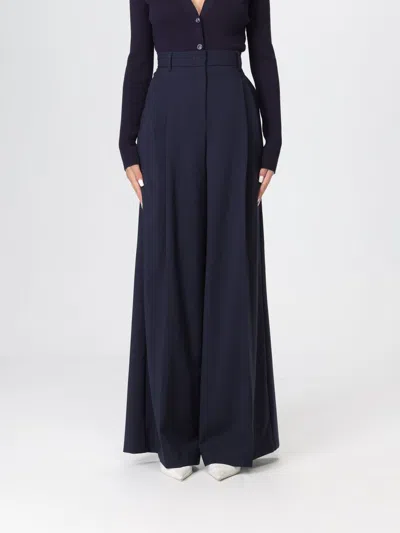 Weekend Max Mara Pants Woman  In Blue