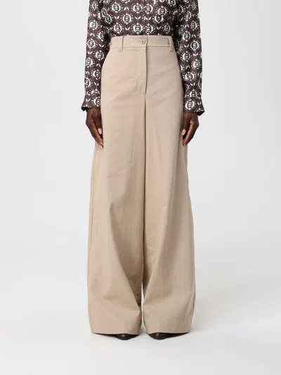 Weekend Max Mara Pants Woman  In Brown