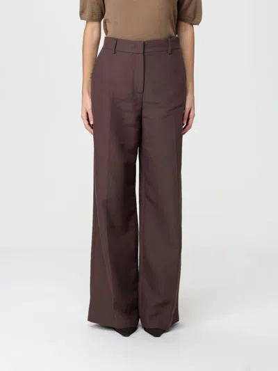 Weekend Max Mara Pants Woman  In Brown