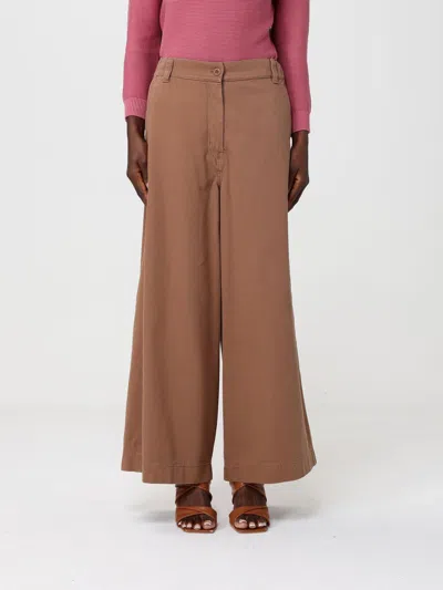 Weekend Max Mara Pants Woman  In Brown