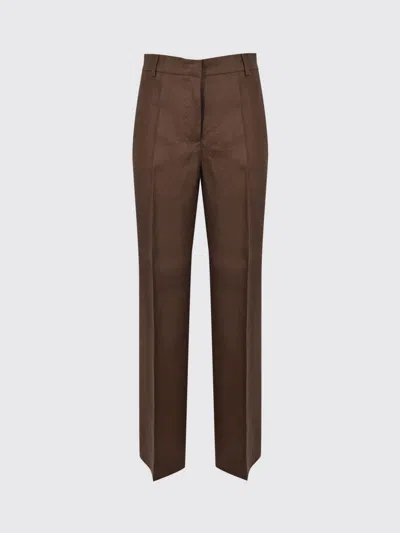 Weekend Max Mara Pants Woman  In Brown