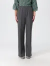 Weekend Max Mara Pants Woman  In Gray