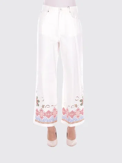 Weekend Max Mara Pants Woman  In White