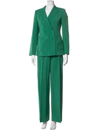 Pre-owned Weekend Max Mara Pantsuit In Green