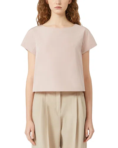 Weekend Max Mara Parana Top In Gray