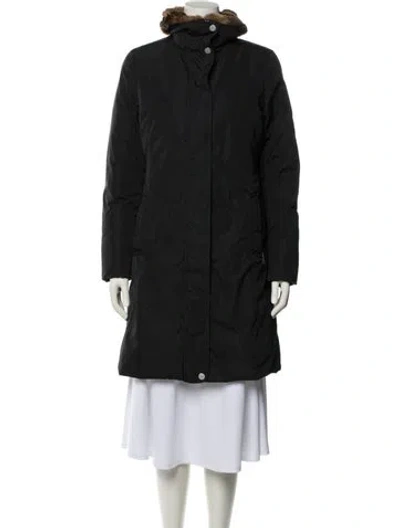 Pre-owned Weekend Max Mara Parka In Black
