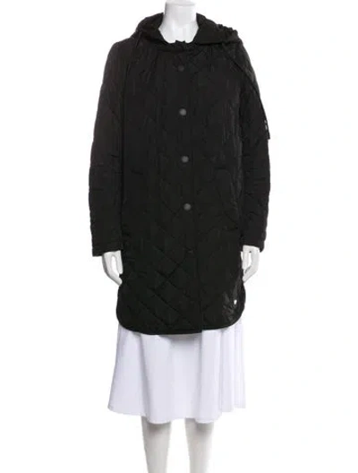 Pre-owned Weekend Max Mara Parka In Black