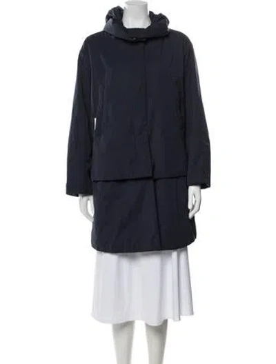 Pre-owned Weekend Max Mara Parka In Blue